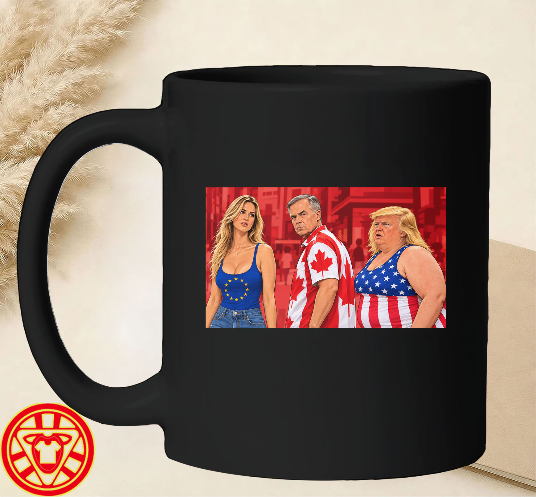 Canada Chooses Europe Mark Carney EU mug-design