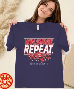 Carolina Hockey Win. Surge. Repeat. design