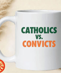 Catholics vs Convicts mug-design