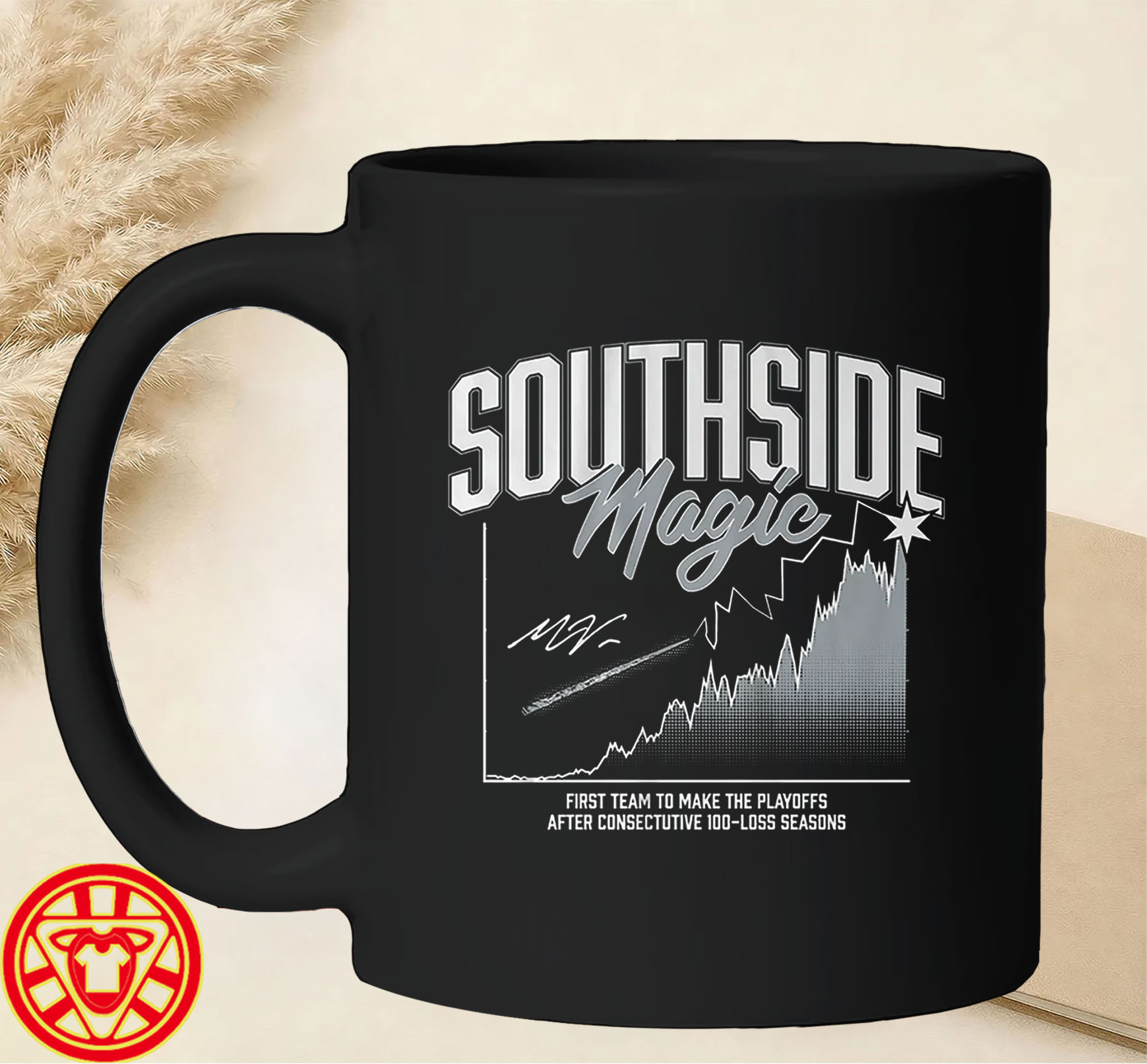 Chicago Baseball South Side Magic Playoff Probability Chart-mug-design