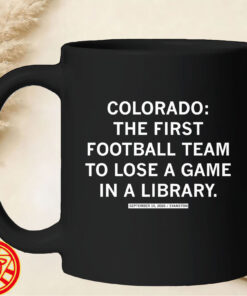 Colorado Loses Game in Librarya-mug-design