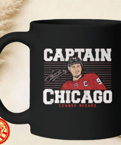 Connor Bedard Captain Chicago mug-design