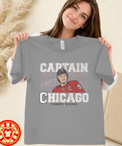 Connor Bedard Captain Chicago women-design