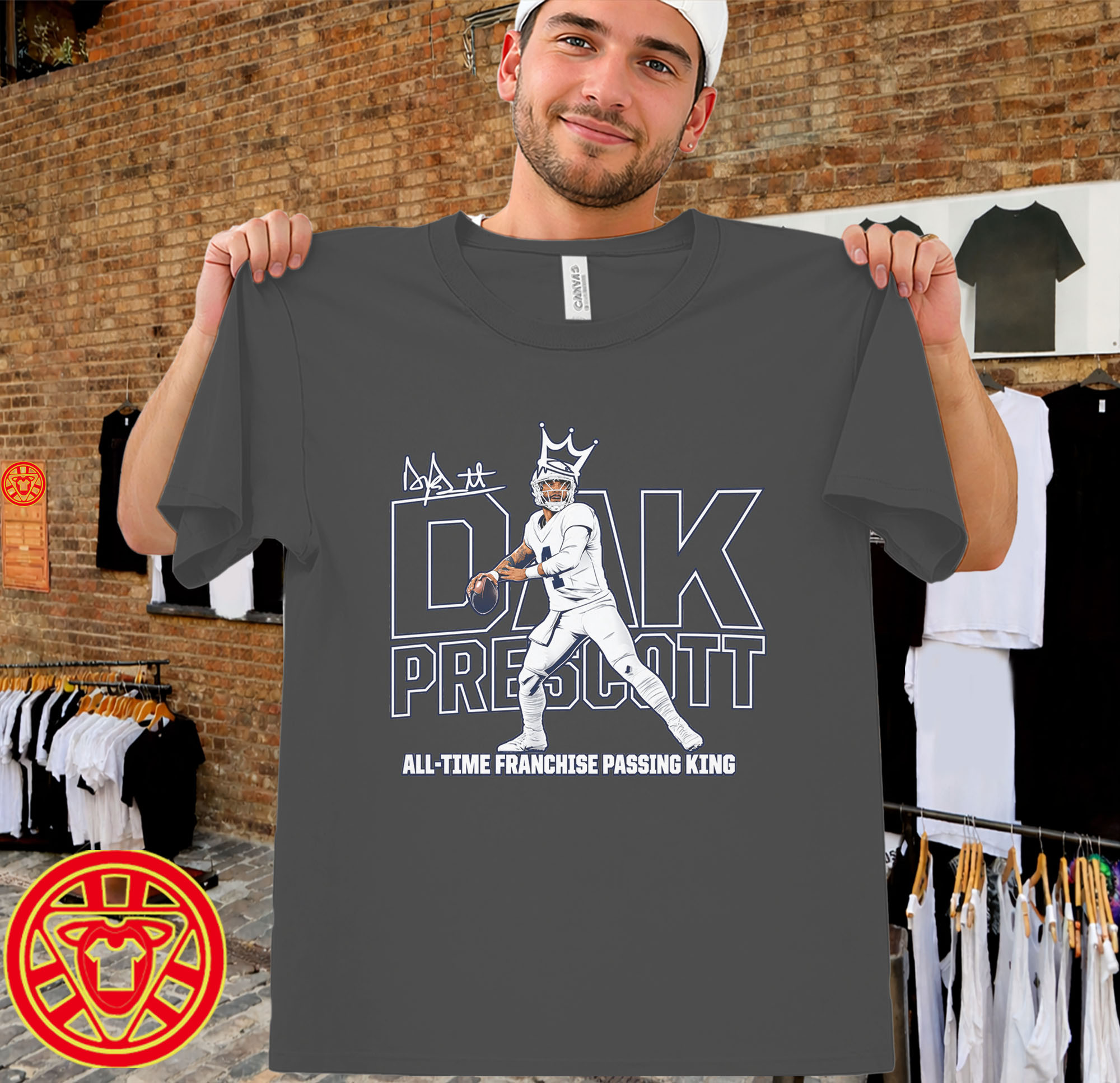 Dak Prescott Dallas Passing King men-design