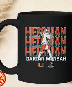 Darian Mensah Heisman Hopeful Name Pose mug-design