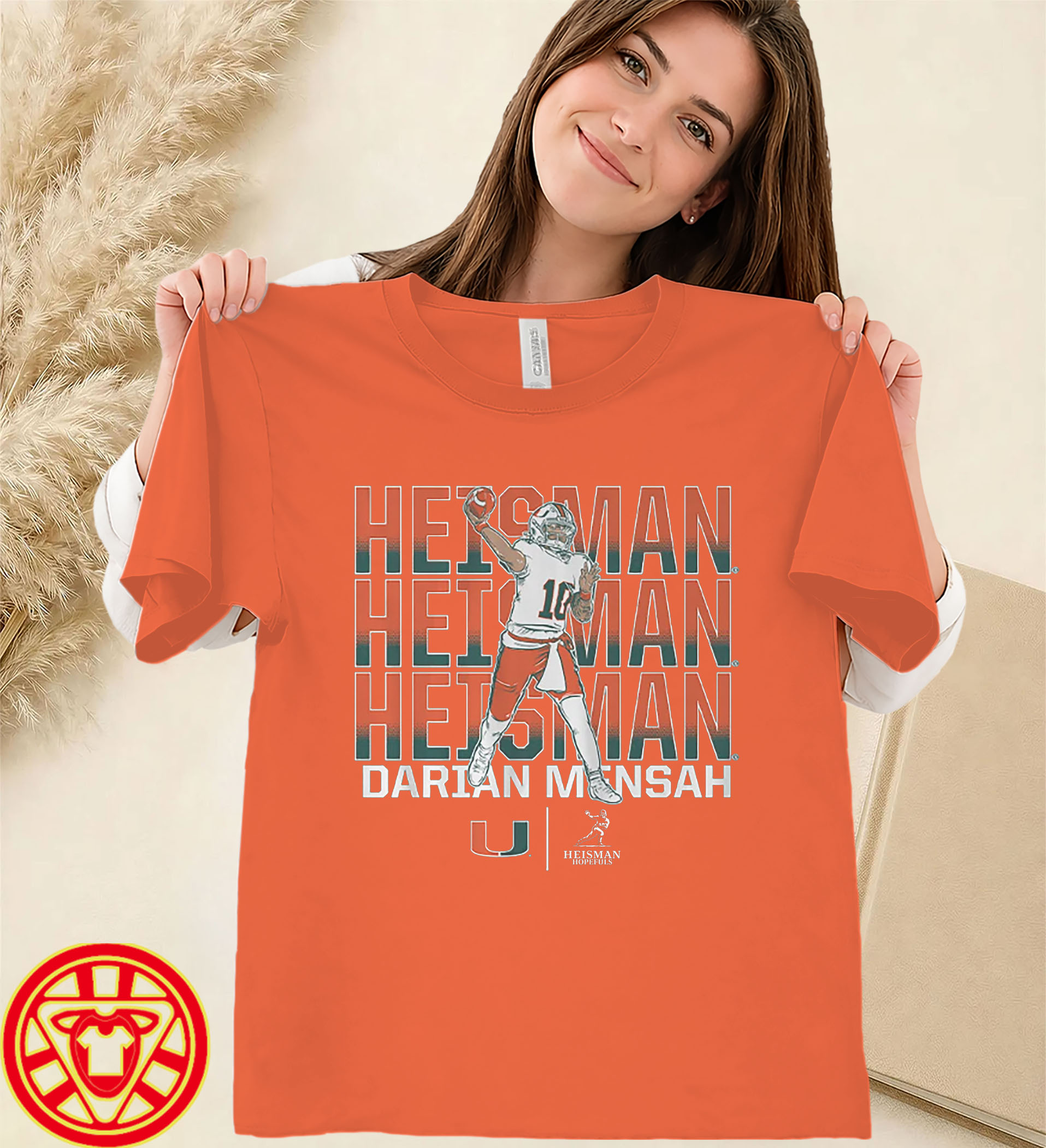 Darian Mensah Heisman Hopeful Name Pose women-design