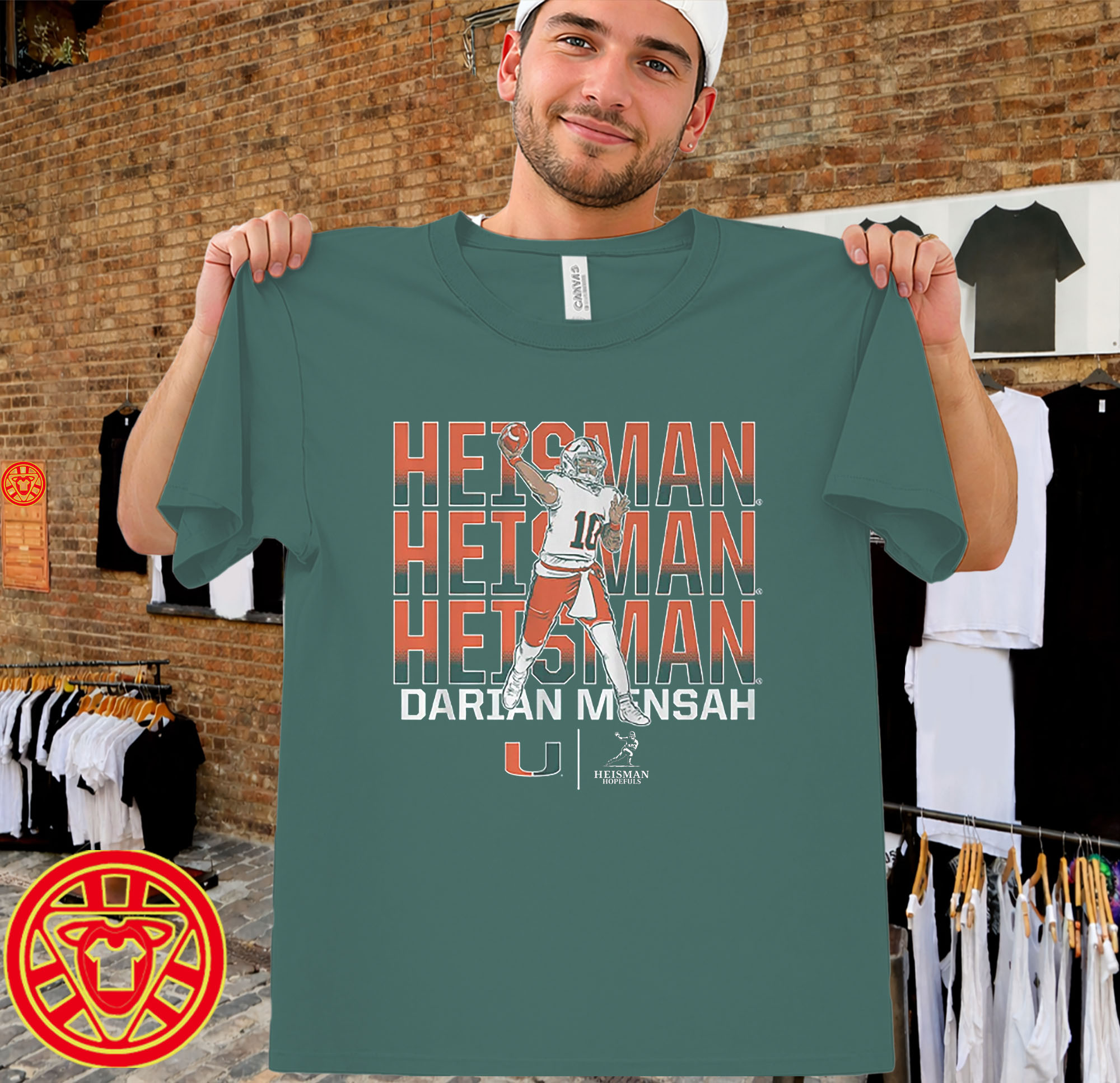 Darian Mensah Heisman Hopeful Name Posemen-design