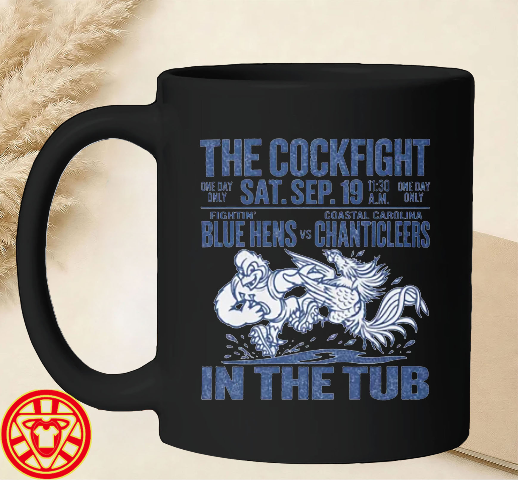 Delaware Football The Cockfight-mug-design