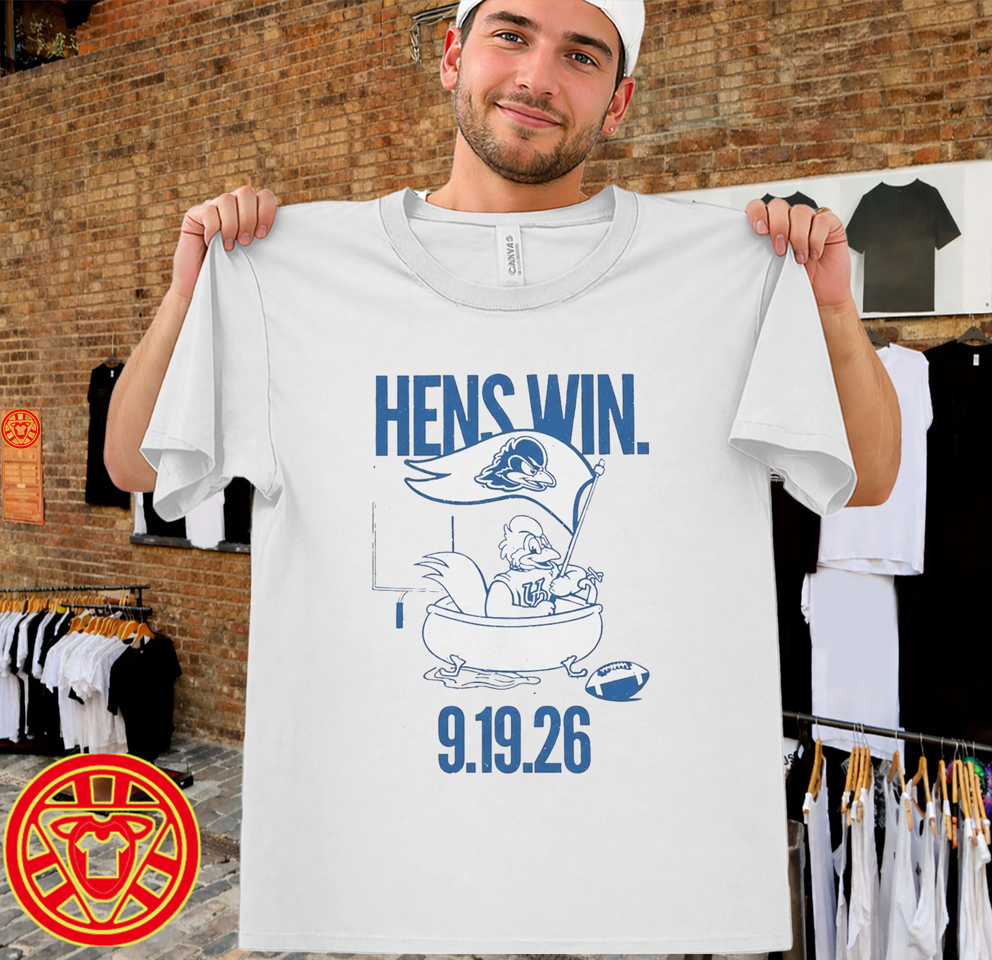 Delaware Hens Win 91926 men-design