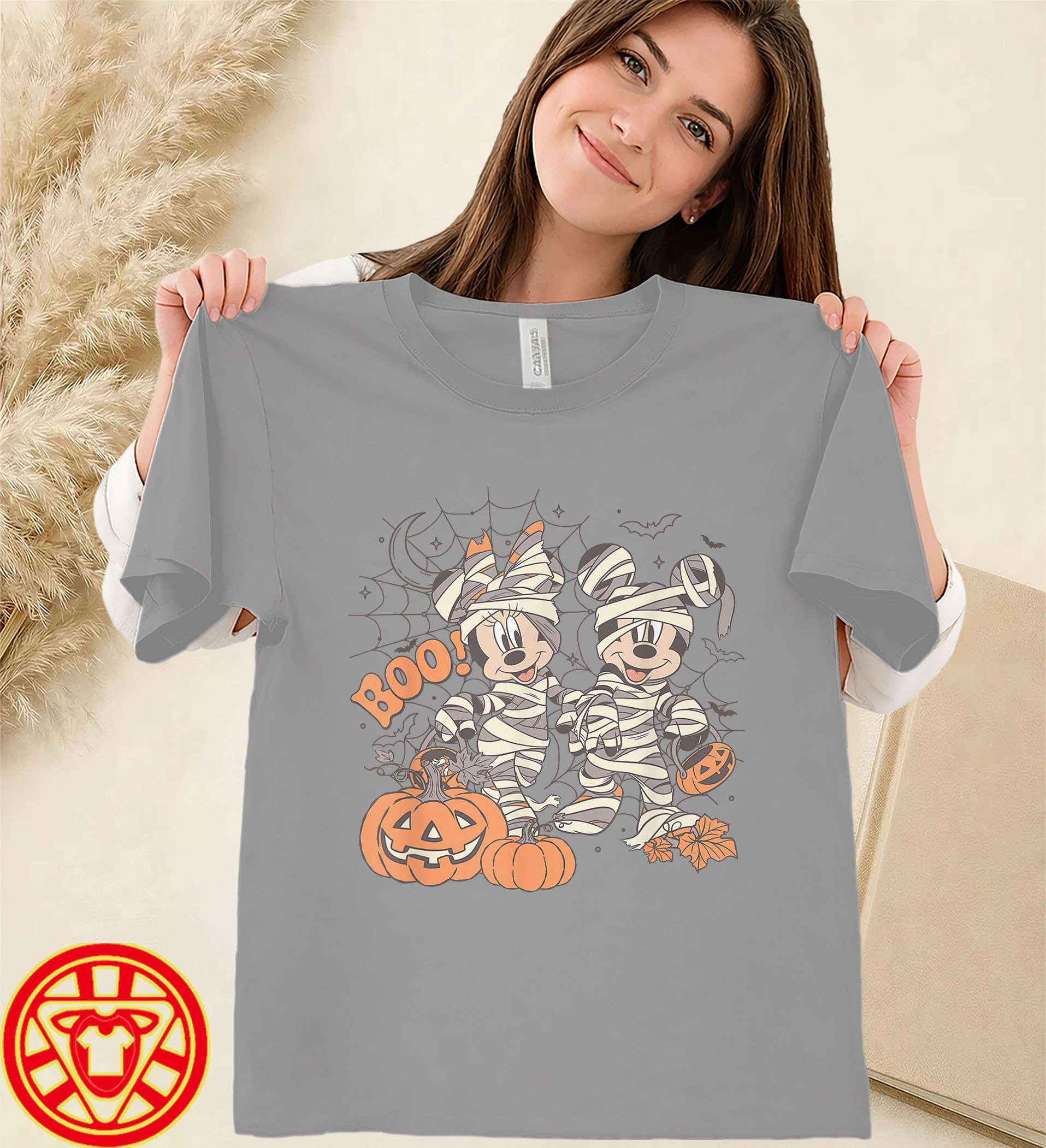 Disney Mickey and Friends Halloween Boo-women-design