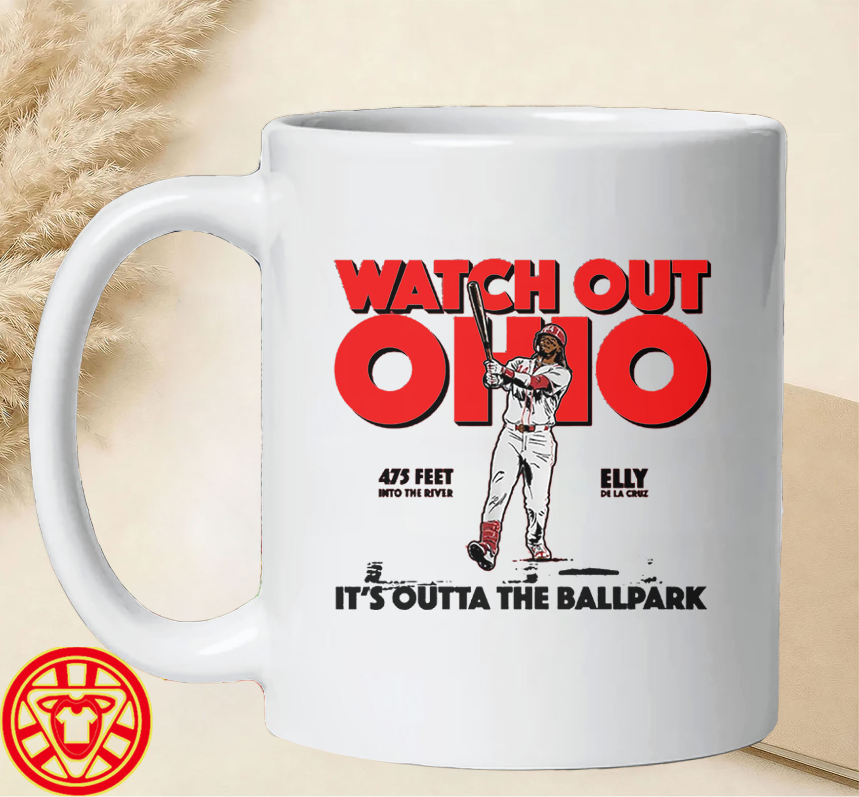 Elly De La Cruz Watch Out Ohio-mug-design