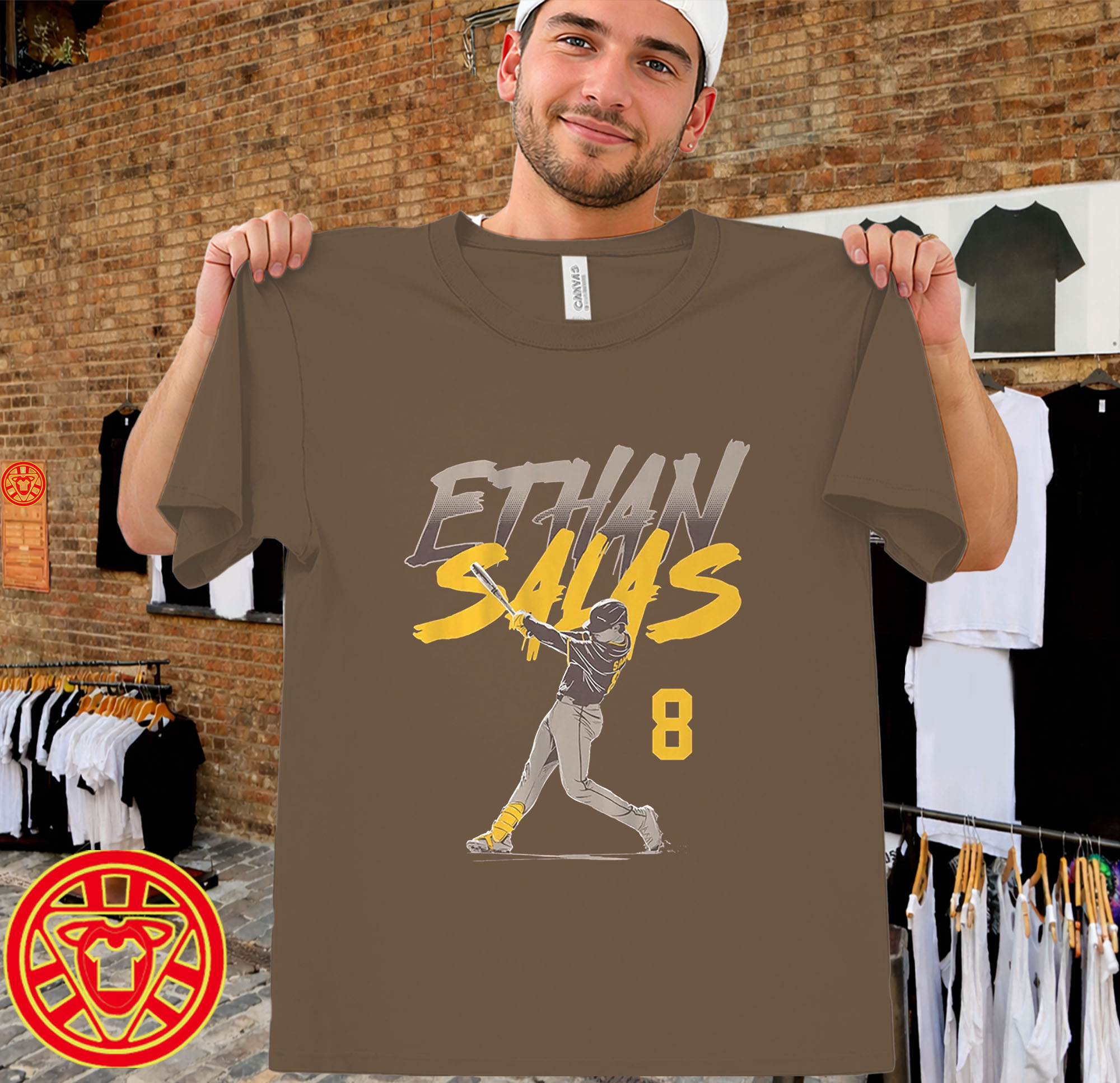 Ethan Salas Slugger Swing Number-men-design