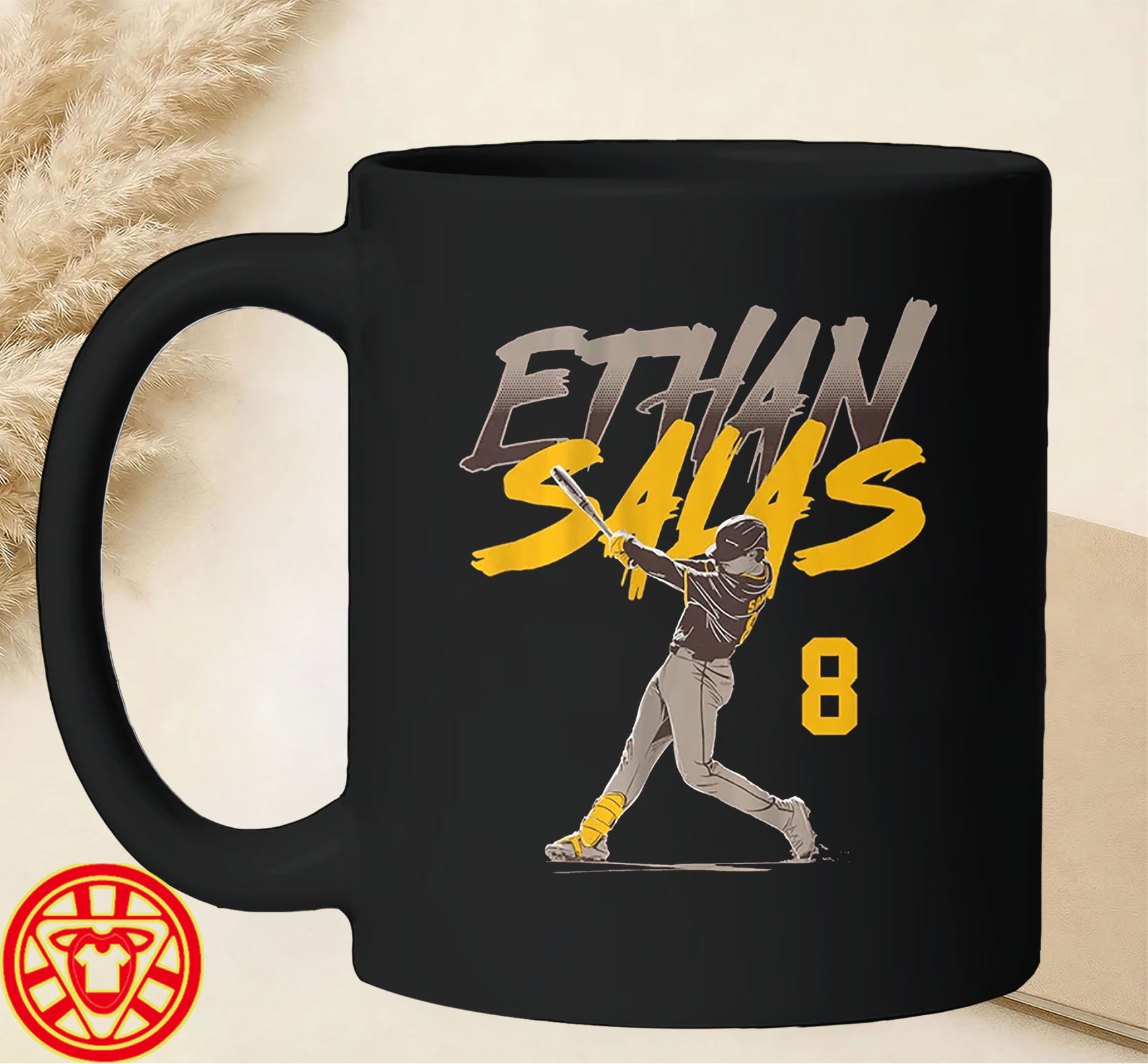 Ethan Salas Slugger Swing Number mug-design