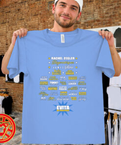 Evita On Broadway Cast men-design