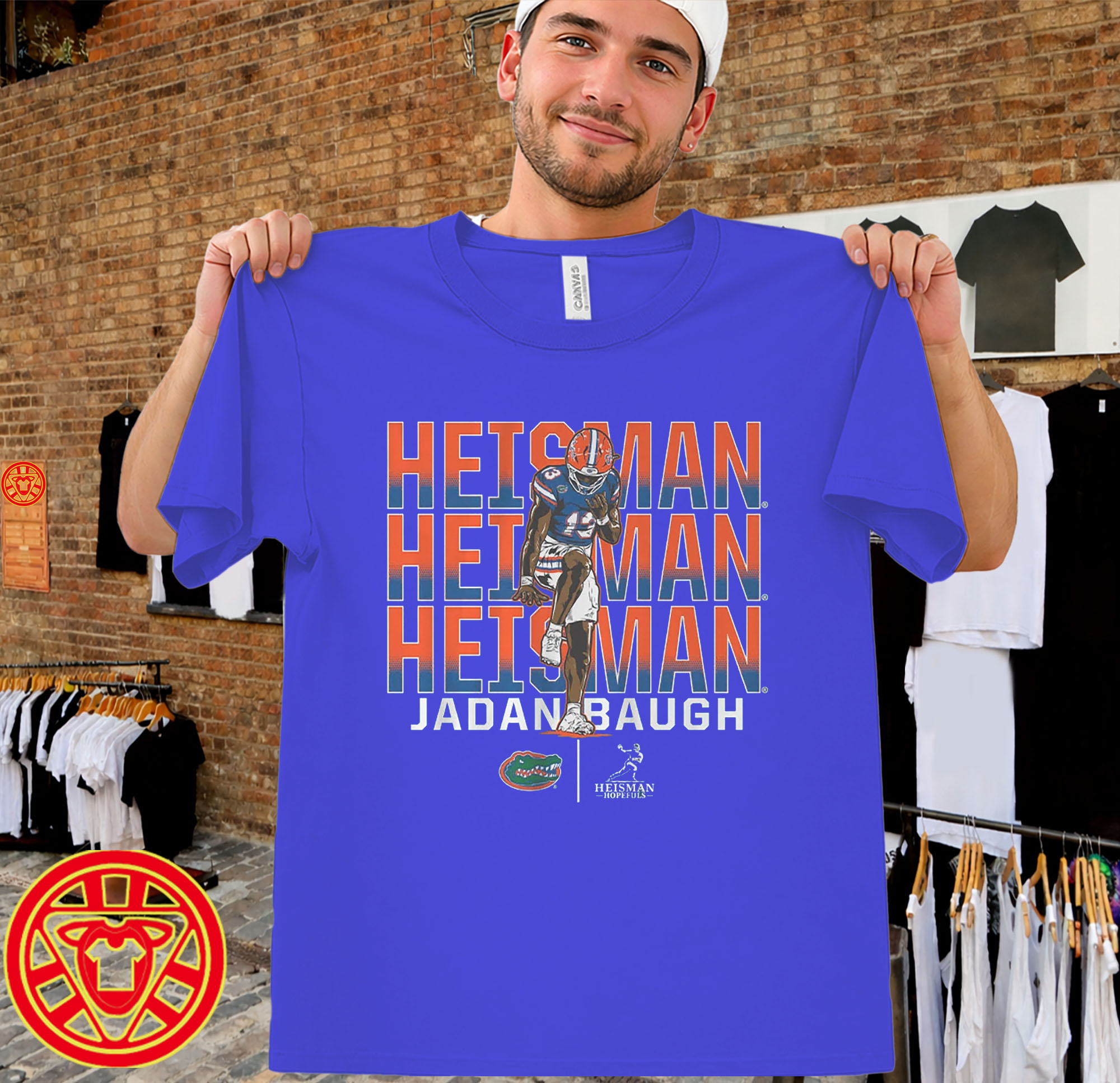 Florida Football Jadan Baugh Heisman men-design