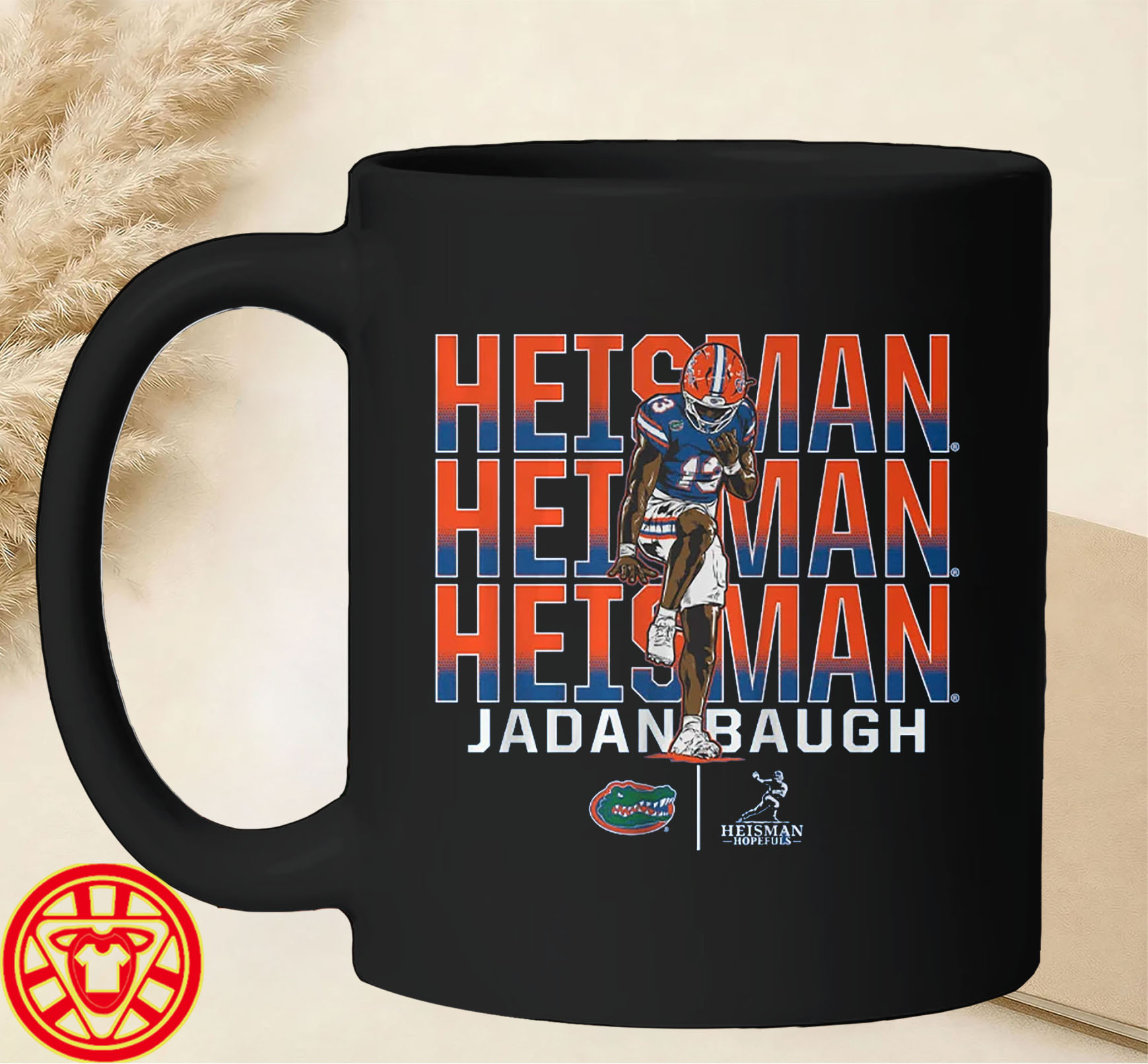 Florida Football Jadan Baugh Heisman mug-design