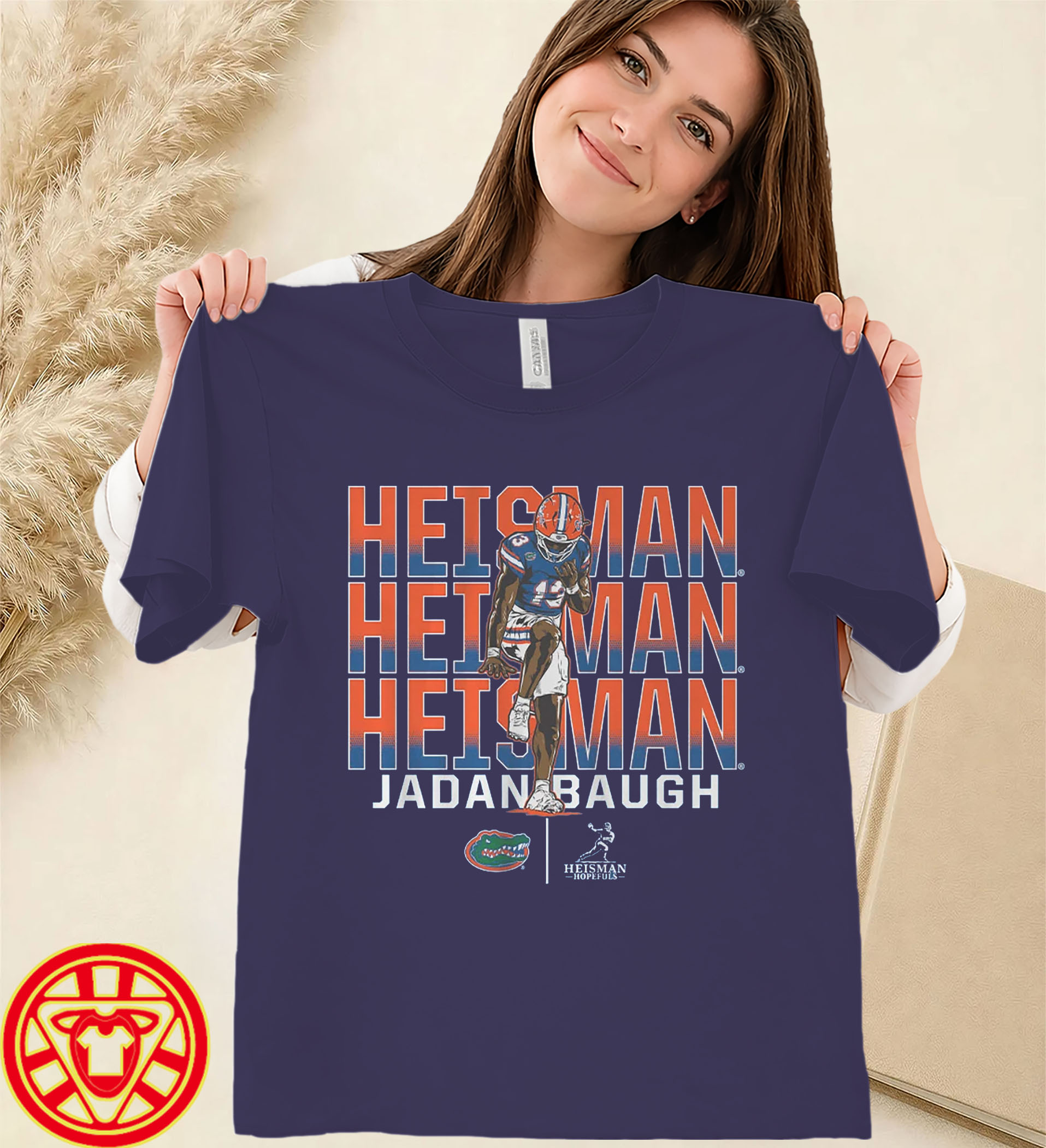 Florida Football Jadan Baugh Heisman women-design