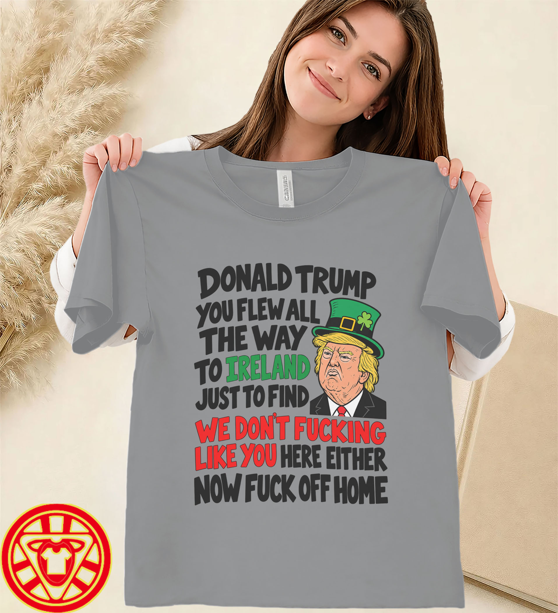 Fuck Off Hom Donald Trump women-design