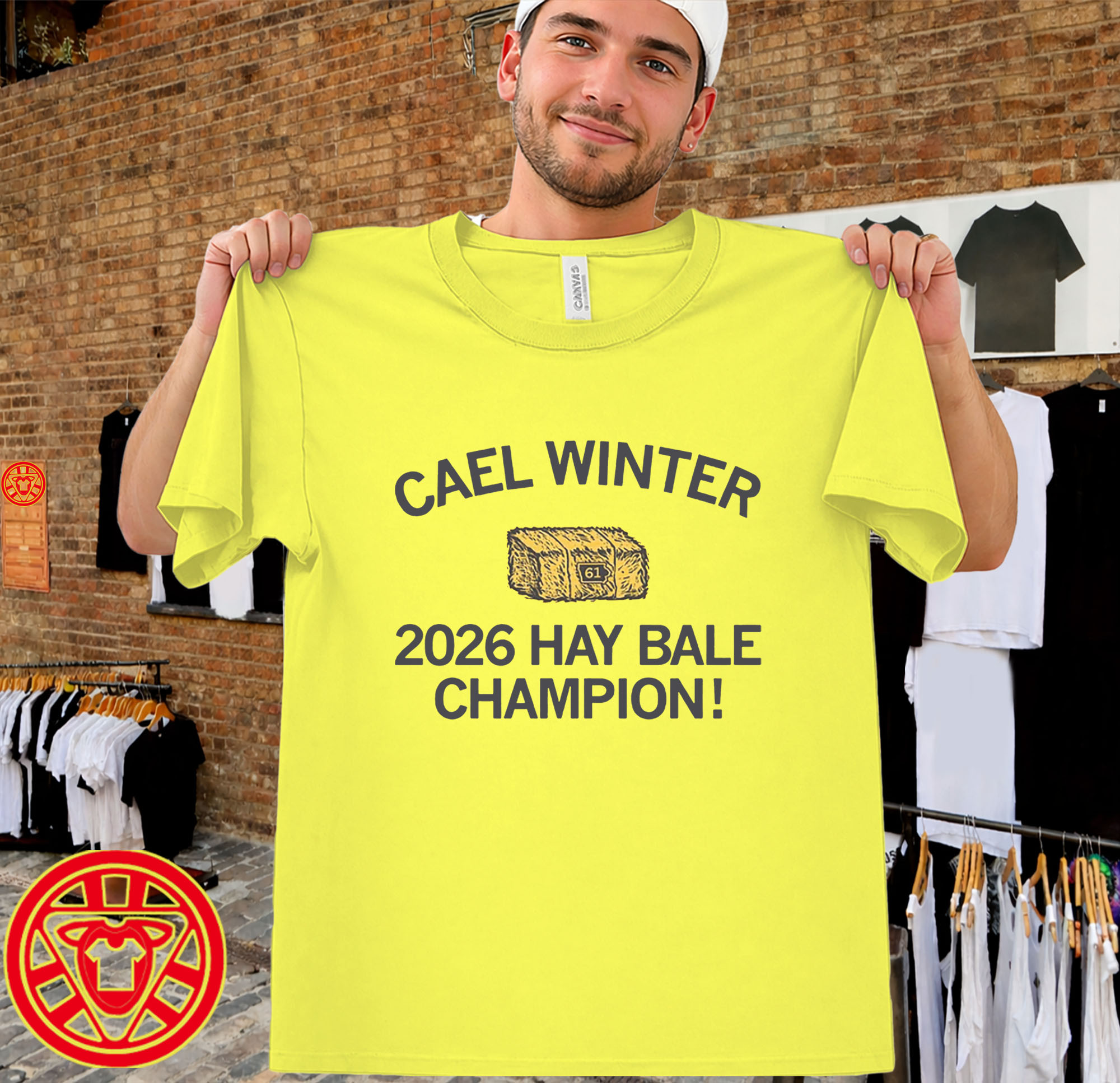 Hay Bale Champion-men-design