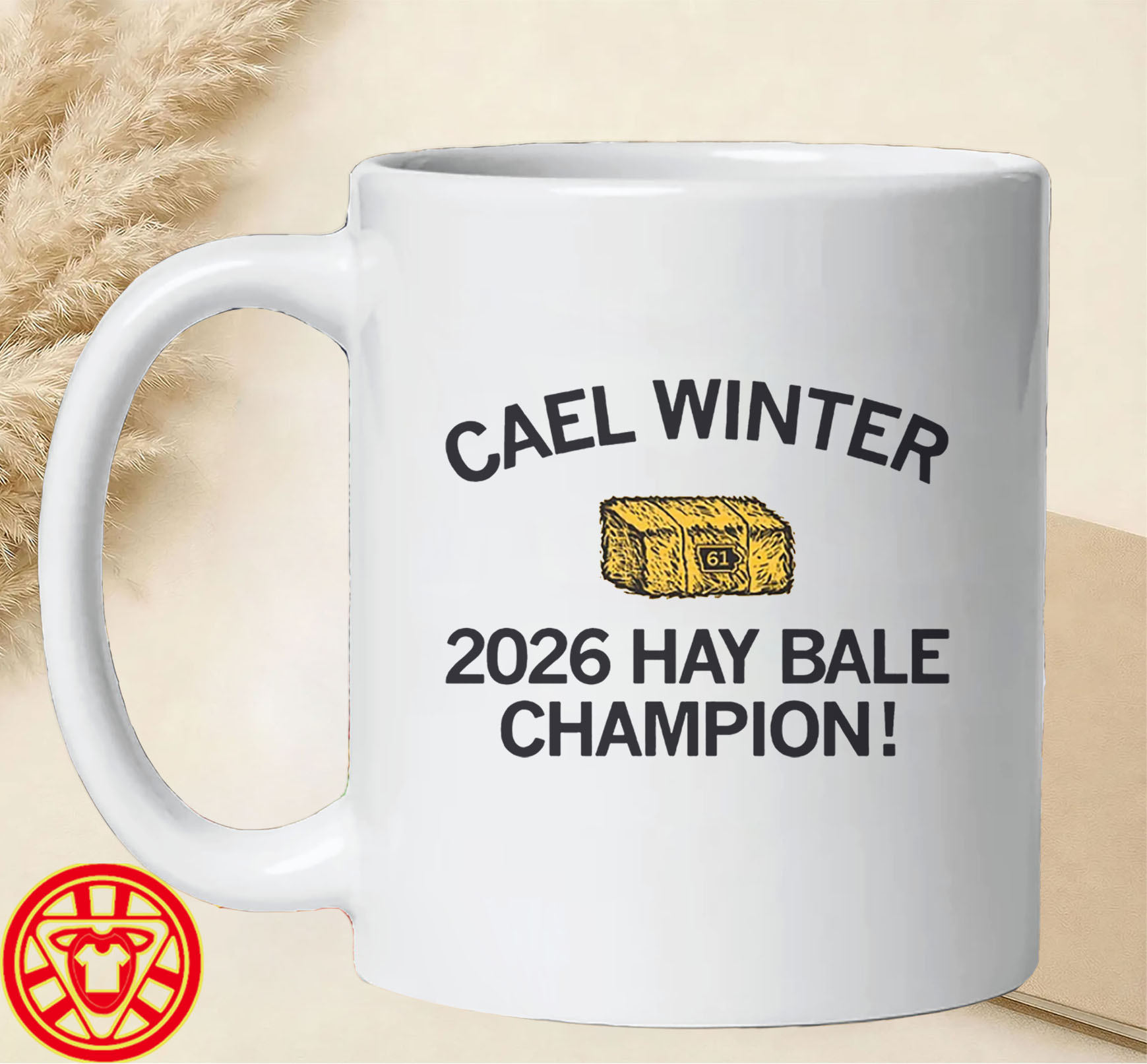 Hay Bale Champion mug-design