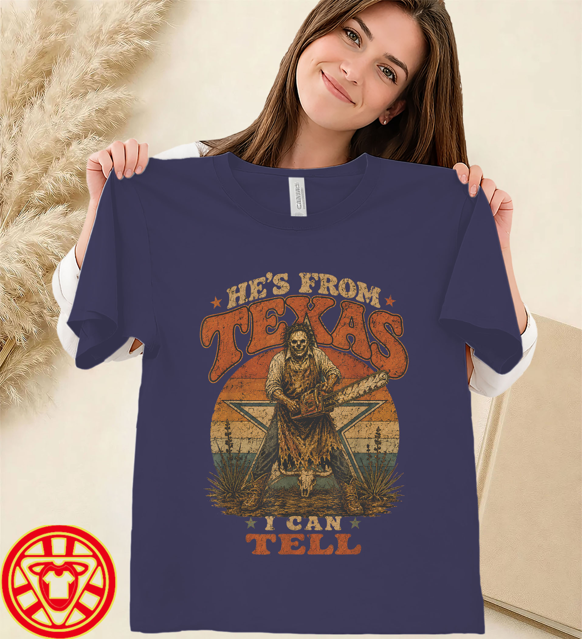 Horror He's From Texas I Can Tell women-design
