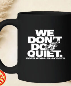 Indiana Fever We Don't Do Quiet mug-design
