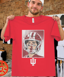 Indiana Football Josh Hoover Bloody Face men-design