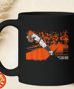 Ja'Marr Chase Ten Toes Down mug-design