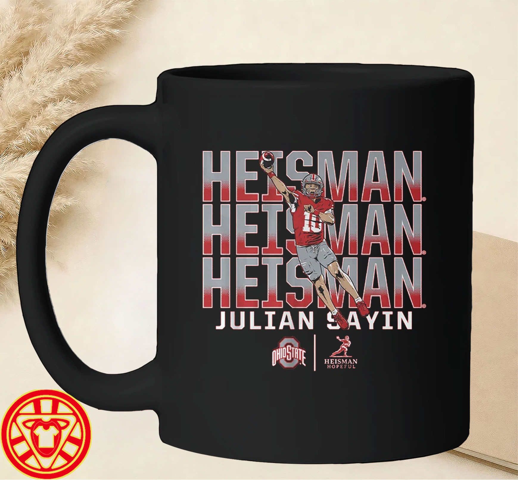 Julian Sayin Heisman Hopeful Name Pose-mug-design