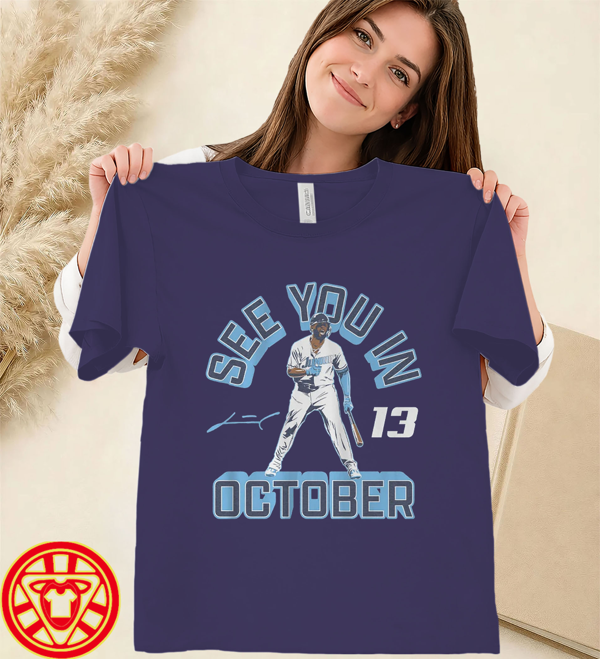 Junior Caminero See You In October-women-design