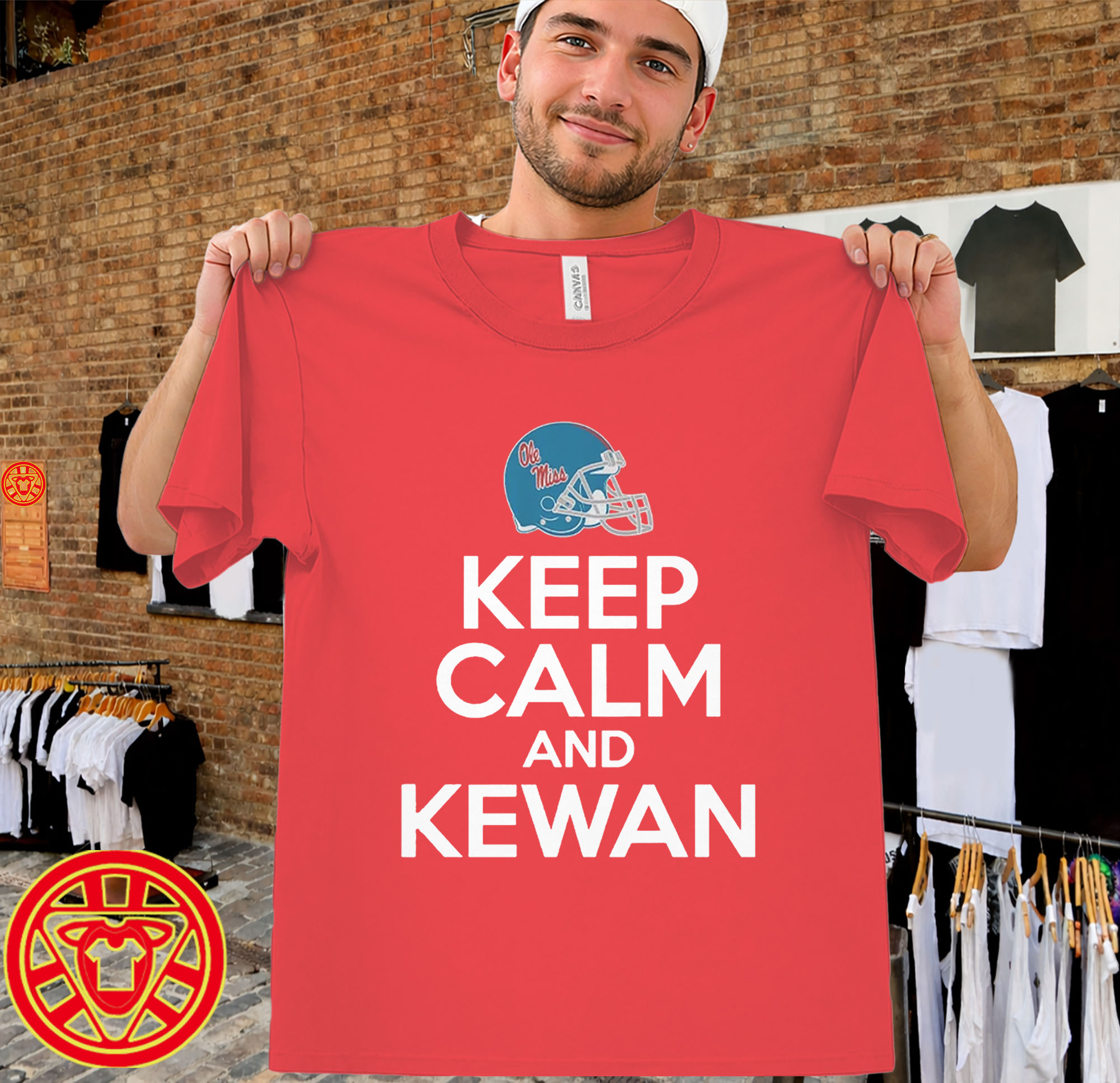 Keep Calm And Kewan men-design