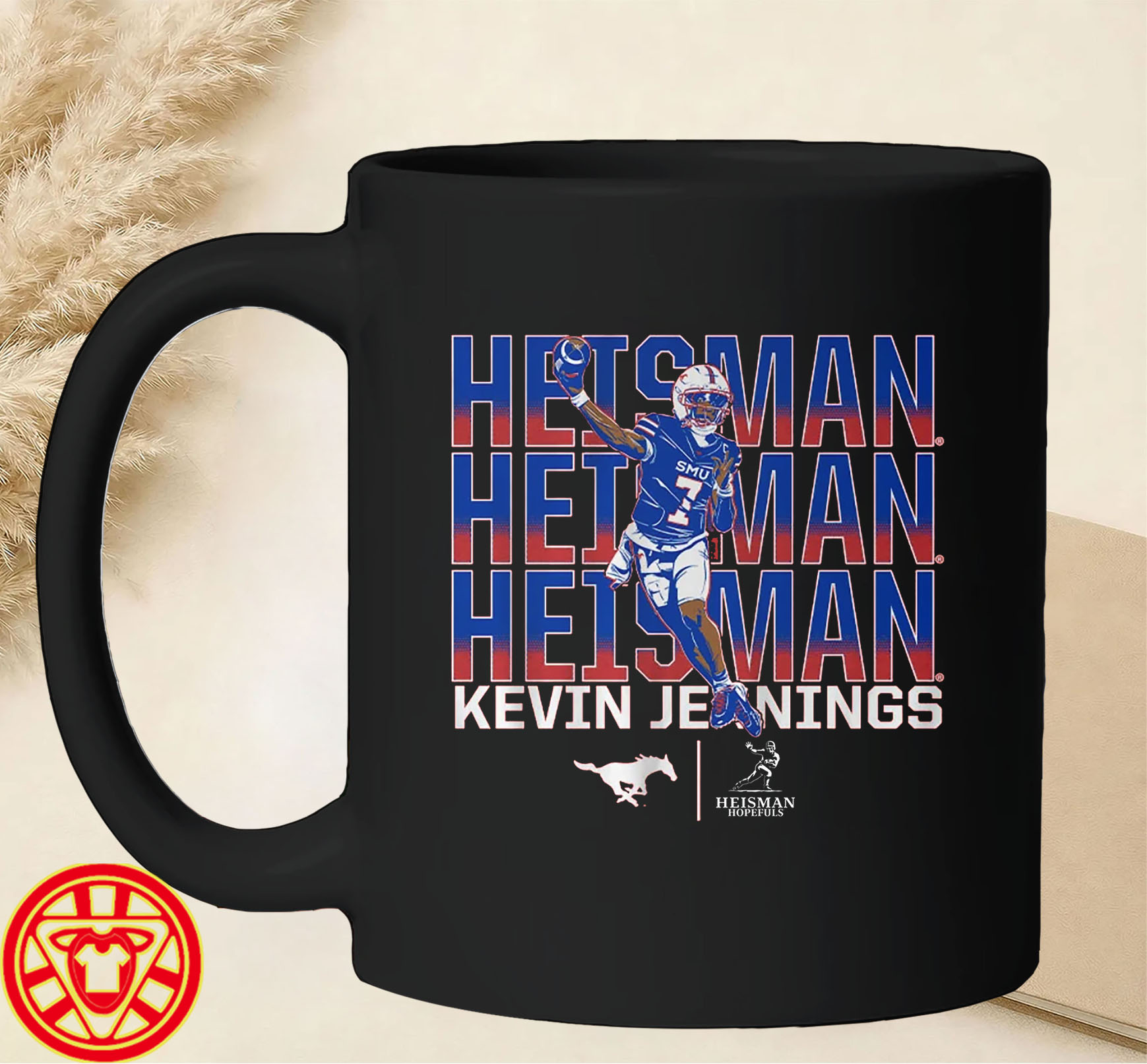 Kevin Jennings Heisman Hopeful Name Pose mug-design