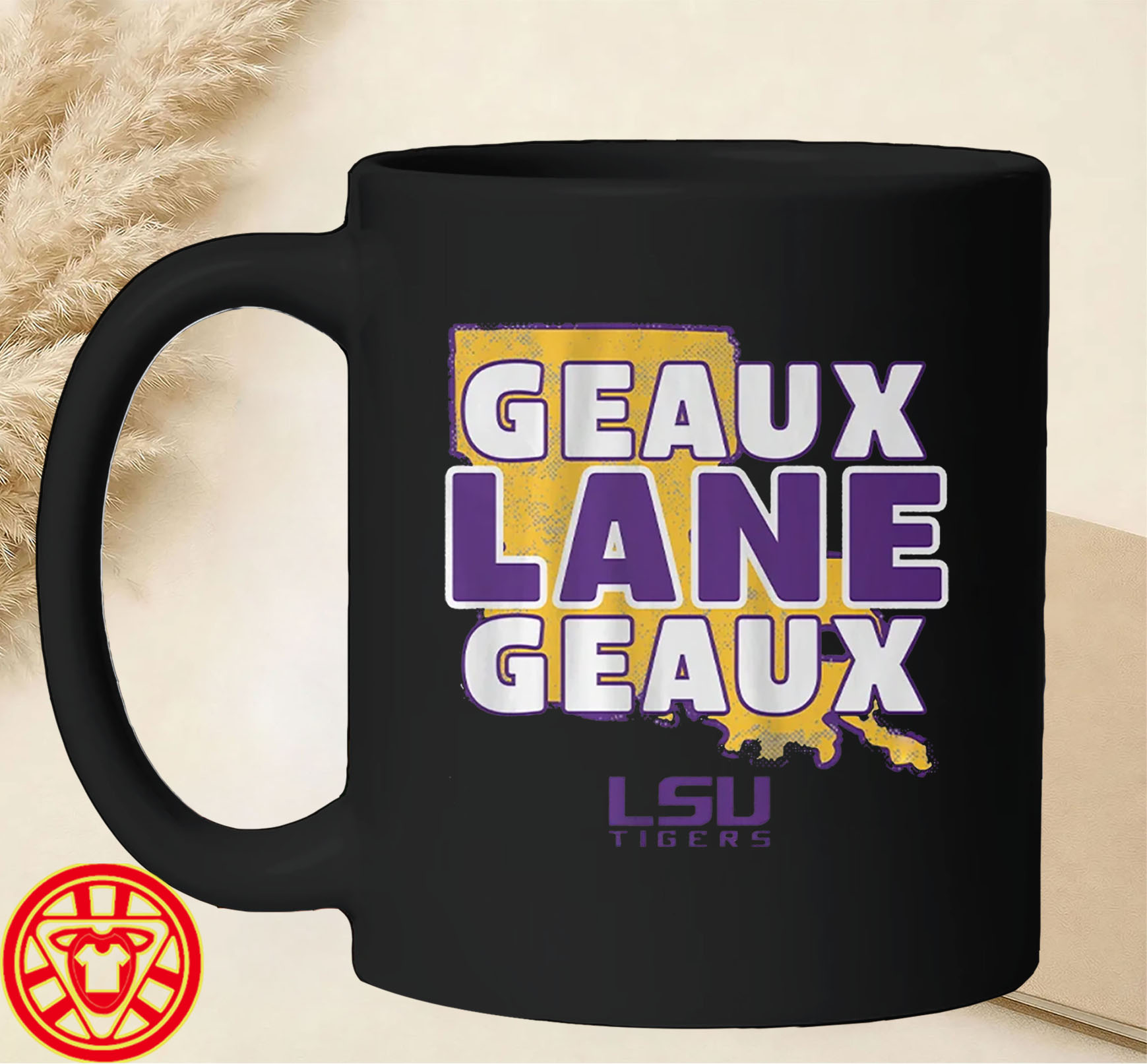 LSU Football Geaux Lane Geaux-mug-design