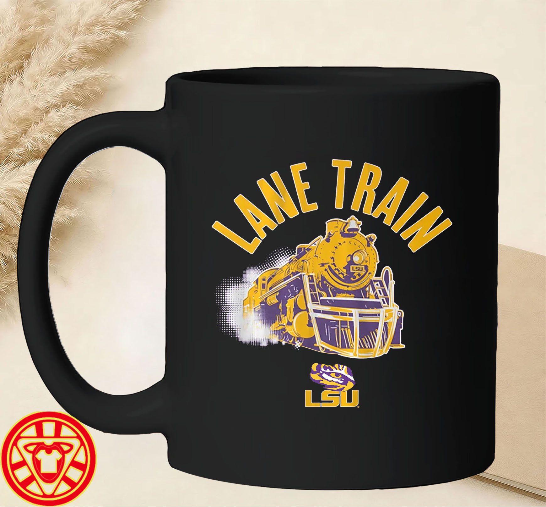 LSU Football Lane Trainmug-design