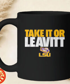 LSU Football Sam Leavitt Take It Or Leavitt-mug