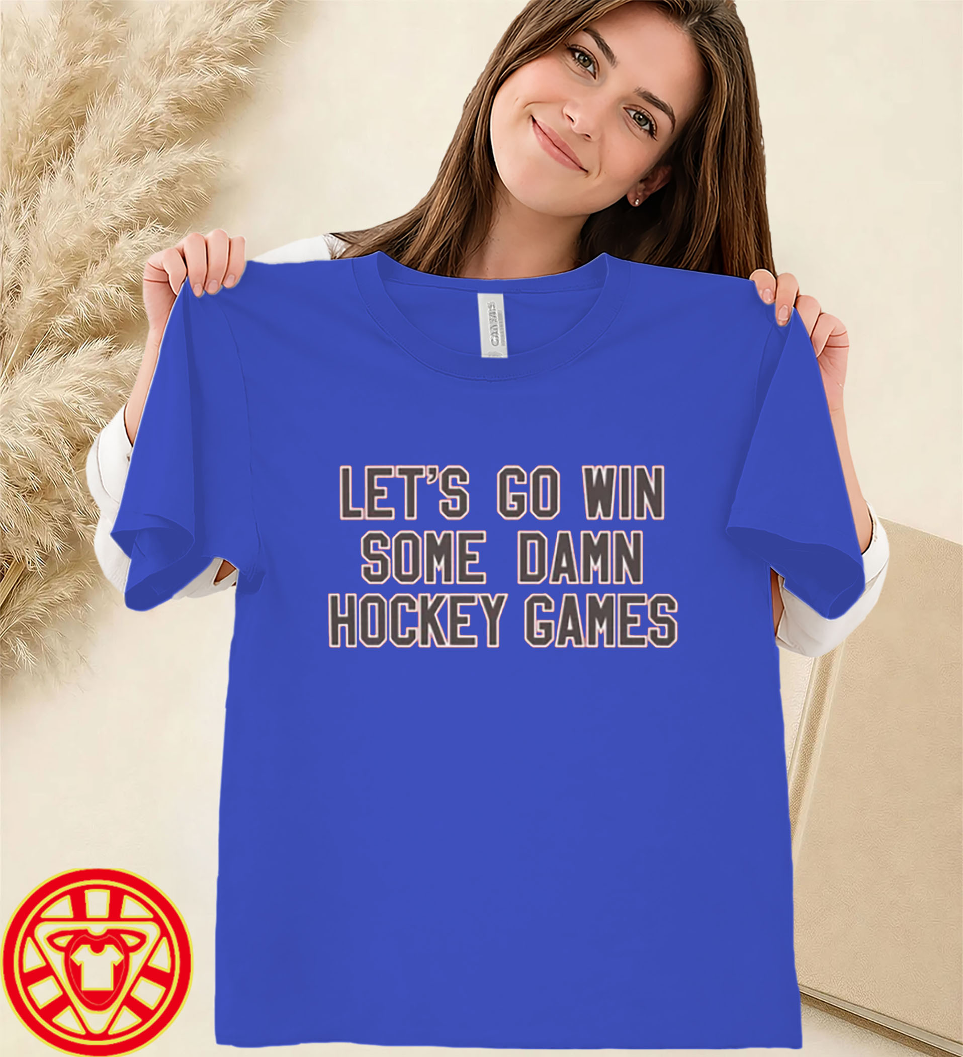 Let's Go Win Some Damn Hockey Games -women-design