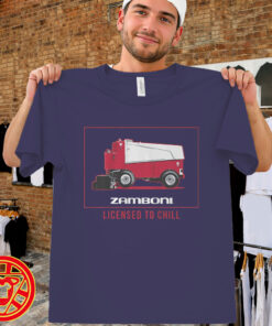 Licensed To Chill Zamboni men-design