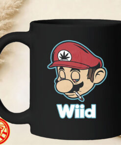 Mario Smoking Weed Wii Parody-mug-design