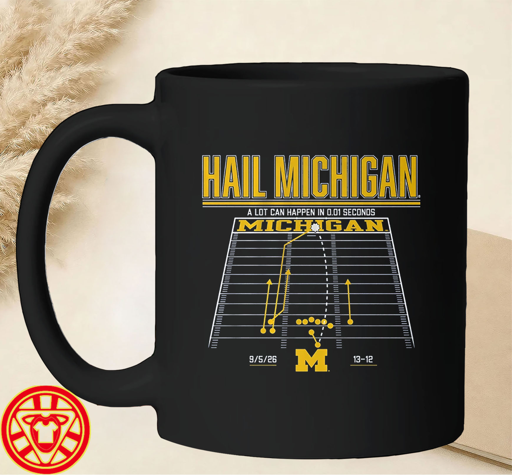 Michigan Football Hail Michigan-mug-design