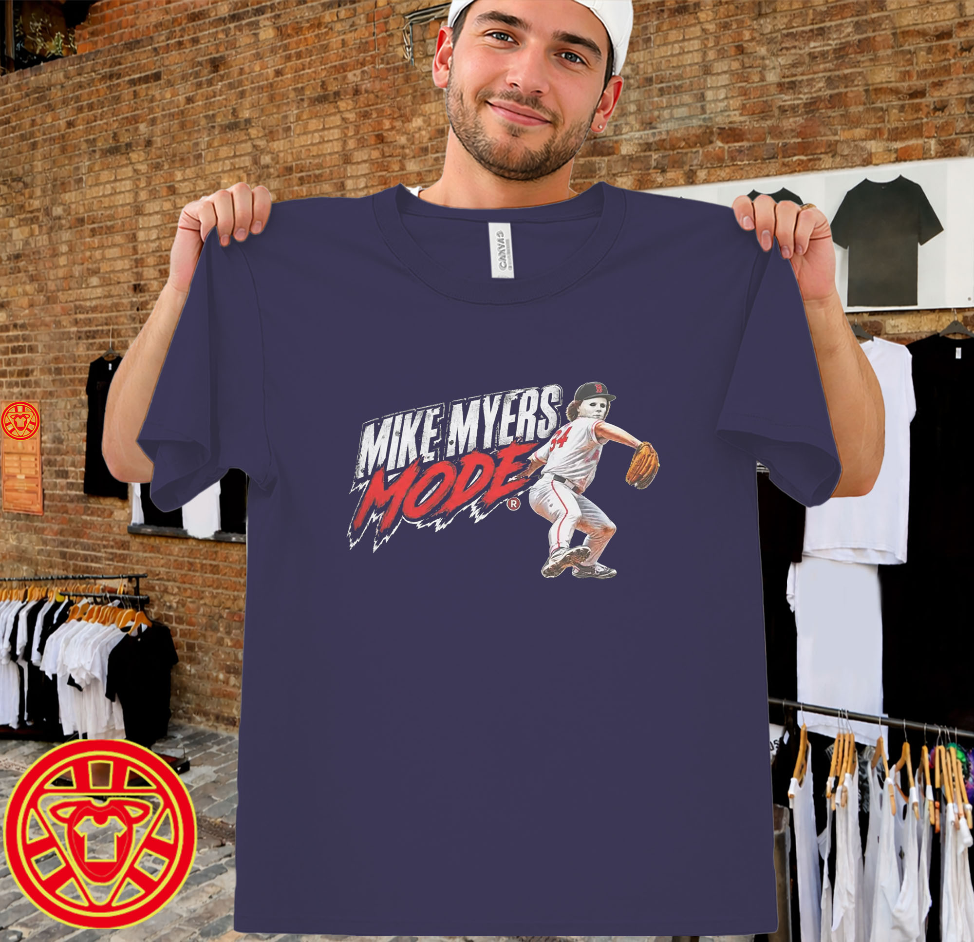 Mike Myers Mode Red Sox-men-design