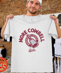 Mississippi State Bulldogs More Cowbell men-design