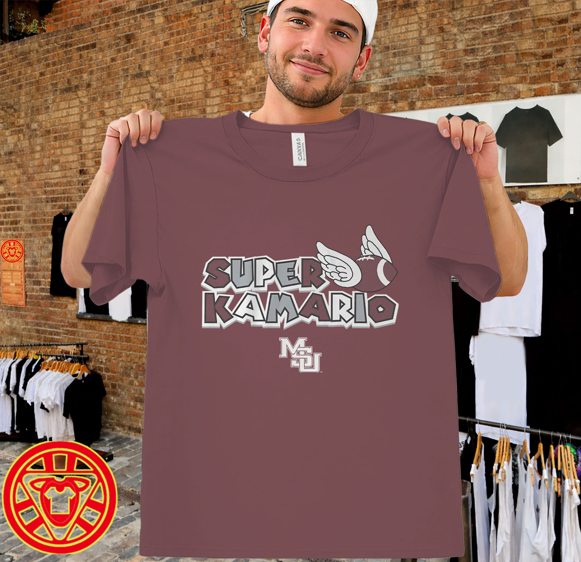 Mississippi State Football Super Kamario Taylor men-design
