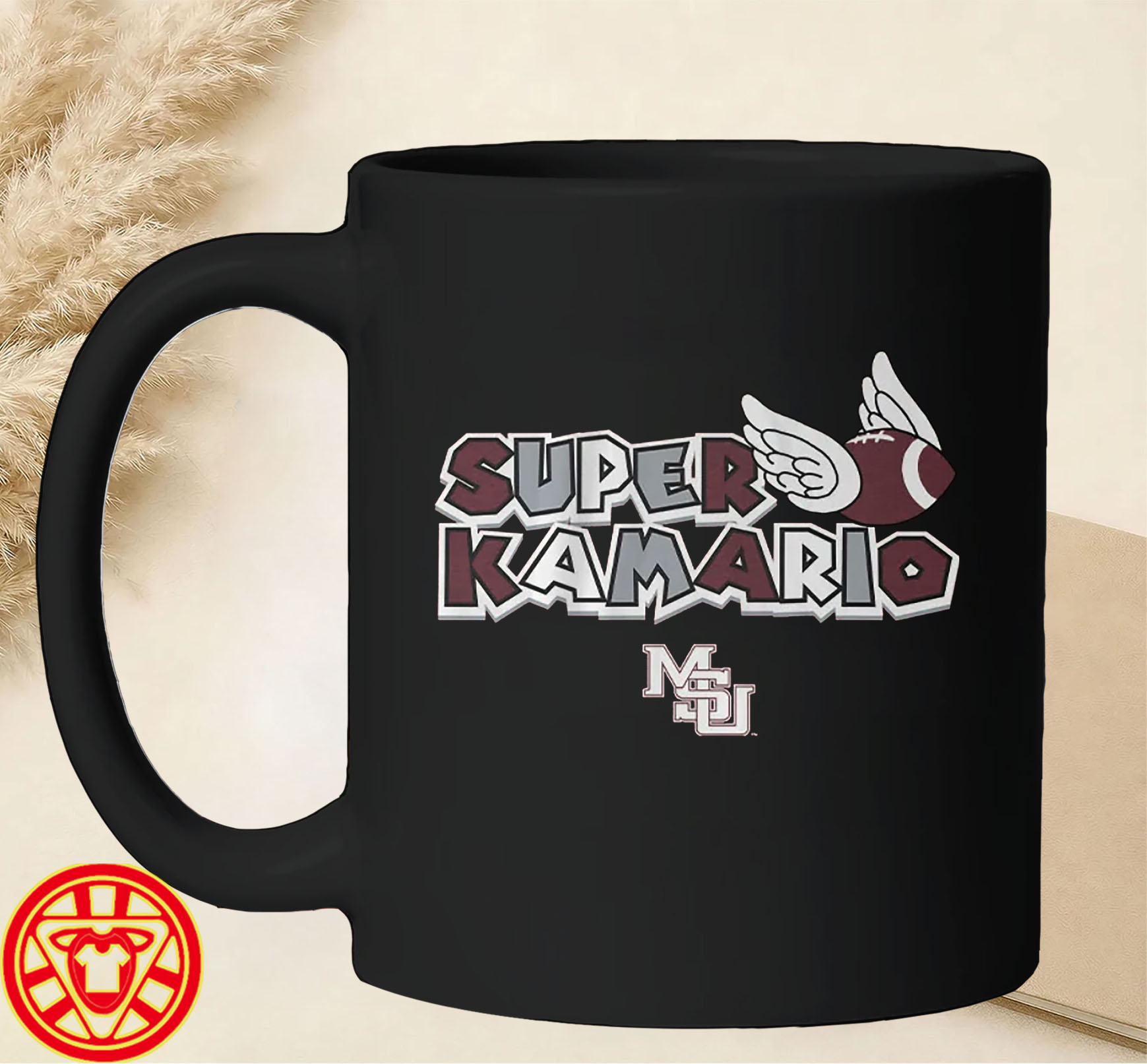 Mississippi State Football Super Kamario Taylormug-design