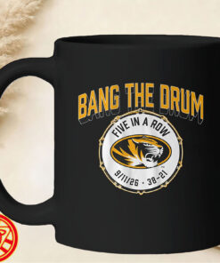 Missouri Football Bang The Drum-mug-design