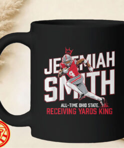 Ohio State Football Jeremiah Smith All-Time Receiving Yards Record mug-design
