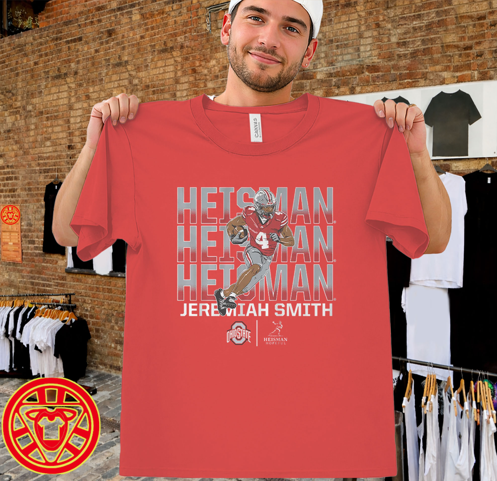 Ohio State Football Jeremiah Smith Heisman-men-design