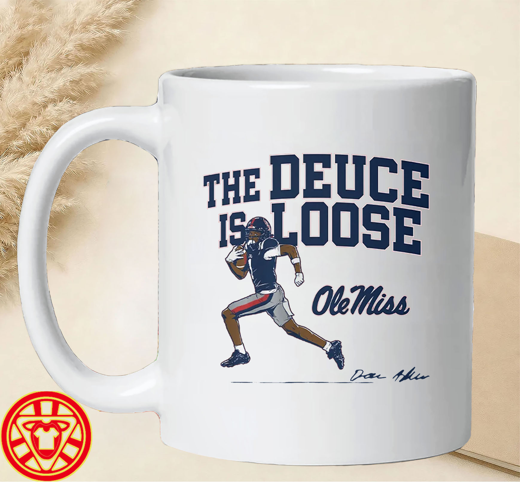Ole Miss Football Deuce Alexander Is Loose mug-design