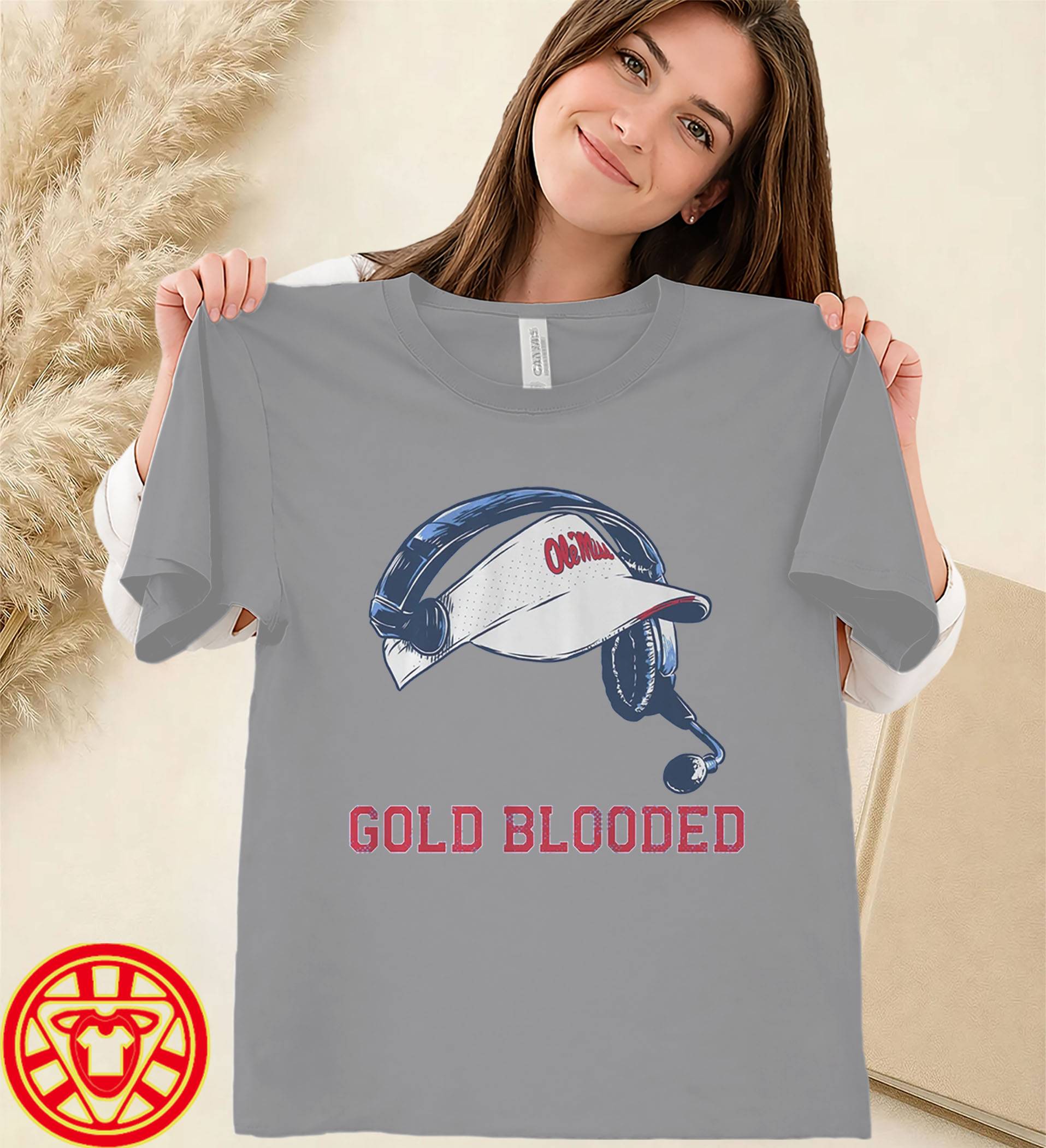 Ole Miss Football Head Coach Visor women-design