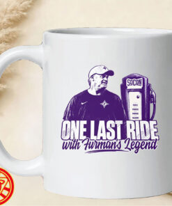 One Last Ride With Furman's Legend SoCon mug-design
