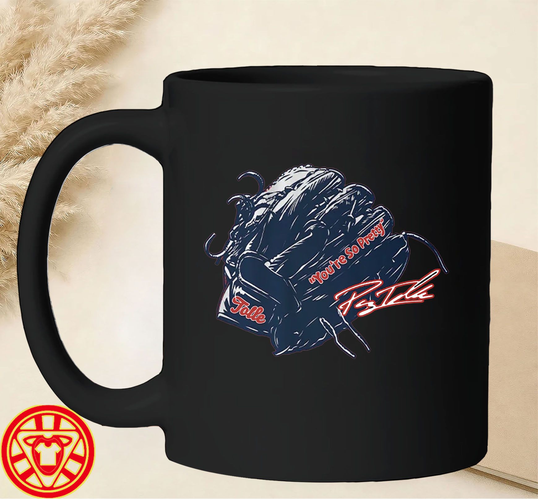 Payton Tolle You're So Pretty Glove mug-design
